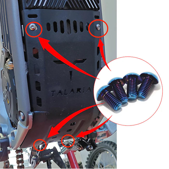 TALARIA XXX BASH-PLATE TITANIUM
