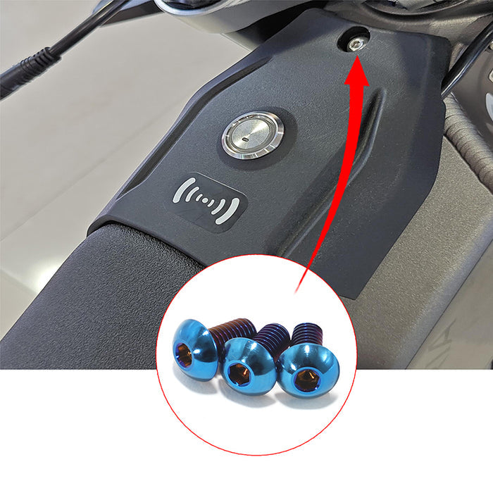 TALARIA XXX IGNITION COVER TITANIUM BOLTS